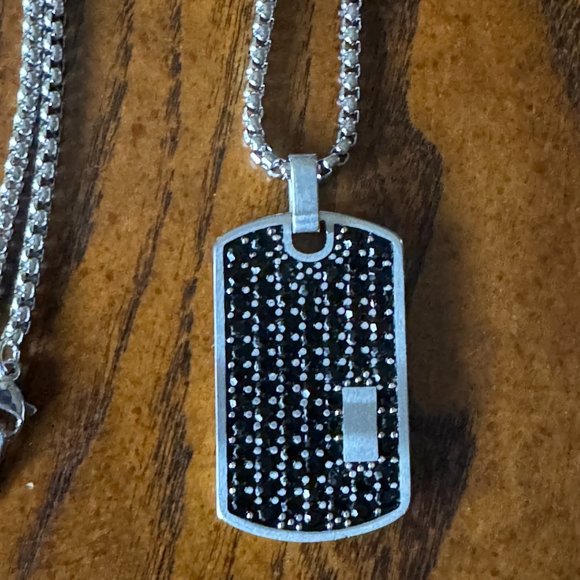 Style Stylish Neo Relique Men's Necklace with Dog Tag Pendant - Picture 10 of 12